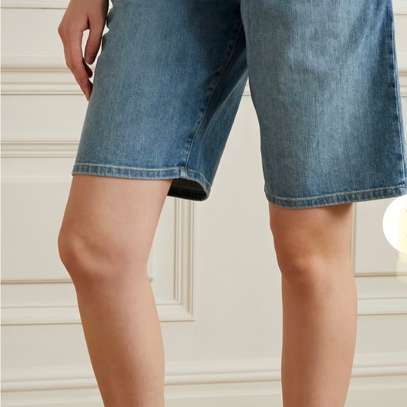 Nili Lotan Long Jean Shorts Women’s Julie Trouser Shorts - Picture 9 of 15